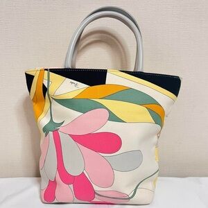 Floral Multicolor Tote Bag